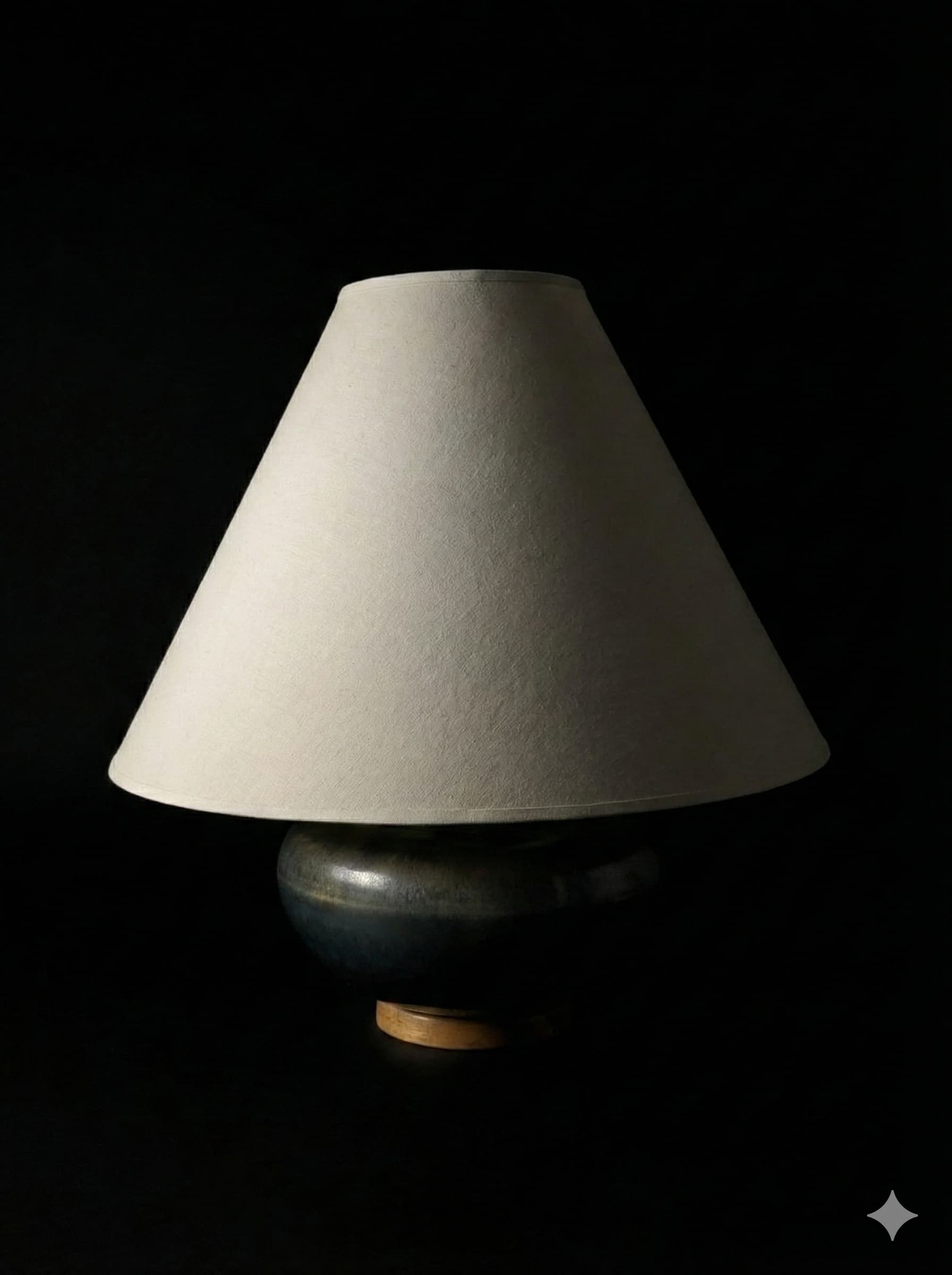 The Gathered table lamp unlit